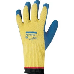 ANSELL PowerFlex Plus 80-600 Gloves, 9, 12 Pack