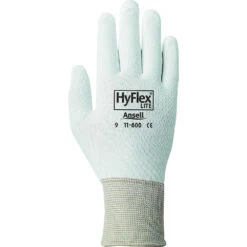 Ansell Hyflex 11-600 Gloves, X-Large/10, Polyurethane Coating, 15 Gauge, Nylon Shell, 48 Pack