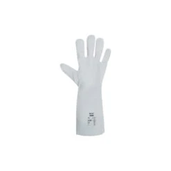 ANSELL 02-100 Alphatec Chemical Resistant Gloves, White, Unlined, Size 7 -Ansell Shop ans9610107b back 1