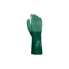 ANSELL 08-354 Scorpio Chemical Resistant Gloves, Green, Neoprene, Interlock Cotton Liner, Size 10