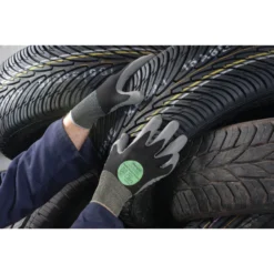 ANSELL 11-421 HyFlex® Mechanical Hazard Gloves, Black/Grey, Nylon Liner, Polyurethane Coating, EN388: 2016, 3, 1, 2, 1, A, Size 7 7 ANSELL 11-421 HyFlex® Mechanical Hazard Gloves, Black/Grey, Nylon Liner, Polyurethane Coating, EN388: 2016, 3, 1, 2, 1, A, Size 7 -Ansell Shop ans9610422p app1 3