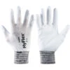 ANSELL 11-600 HyFlex® Mechanical Hazard Gloves, White, Nylon Liner, Polyurethane Coating, EN388: 2016, 3, 1, 2, 1, A, Size 10