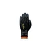 ANSELL 11-928 HyFlex Cut Resistant Gloves, Black, EN388: 2016, 4, X, 3, 2, D, Nitrile Palm & Fingers, Knitted, Size 9