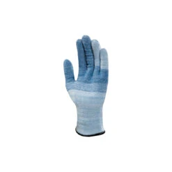ANSELL 74-718 VersaTouch Cut Resistant Gloves, Blue, EN388: 2016, 4, X, 4, X, E, Uncoated, Nylon/Polyester, Size 10