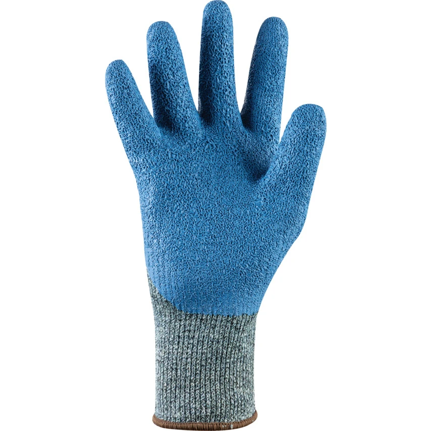 ANSELL 80-658 Powerflex, Heat Resistant Gloves, Blue/Green, Glass Fiber/Kevlar®/Steel, Cotton/Nylon Liner, Latex Coating, 160°C Max. Compatible Temperature, Size 8 3 ANSELL 80-658 Powerflex, Heat Resistant Gloves, Blue/Green, Glass Fiber/Kevlar®/Steel, Cotton/Nylon Liner, Latex Coating, 160°C Max. Compatible Temperature, Size 8 - Image 3