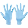 ANSELL VersaTouch 92-200 Disposable Gloves, Blue, Nitrile, 2.8mil Thickness, Powder Free, Size 9, Pack Of 100