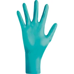 ANSELL TouchNTuff 92-605 Disposable Gloves, Green, Nitrile, 4.7mil Thickness, Powder Free, Size 10, Pack Of 100 -Ansell Shop ans9616673c ans9616679j 3 1