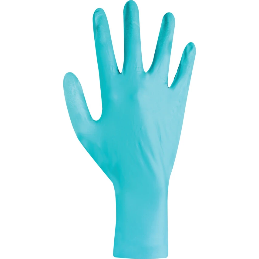 ANSELL MicroFlex 93-260 Disposable Gloves, Green, Neoprene;Nitrile, 7.8mil Thickness, Powder Free, Size 7.5-8, Pack Of 50 2 ANSELL MicroFlex 93-260 Disposable Gloves, Green, Neoprene;Nitrile, 7.8mil Thickness, Powder Free, Size 7.5-8, Pack Of 50 - Image 2