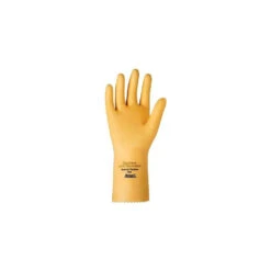 Ansell Glove, Latex, 20 Mil, 1" Pattern Grip, Natural, Size 7, 36 Pack (113979)