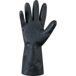 ANSELL G17K, Chemical Resistant Gloves, Black, Latex, Cotton Flocked Liner, Size 6.5 7 ANSELL G17K, Chemical Resistant Gloves, Black, Latex, Cotton Flocked Liner, Size 6.5 -Ansell Shop mrg9612321d mrg9612324r 3 1