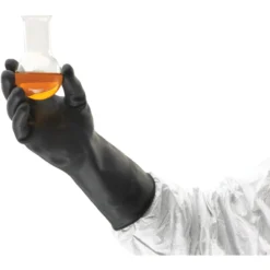 ANSELL G17K, Chemical Resistant Gloves, Black, Latex, Cotton Flocked Liner, Size 9.5 8 ANSELL G17K, Chemical Resistant Gloves, Black, Latex, Cotton Flocked Liner, Size 9.5 -Ansell Shop mrg9612321d mrg9612324r app 2